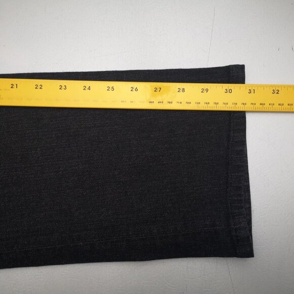 Chaps Denim Ladies Size 10 Straight Leg Black Jeans - Picture 12 of 12